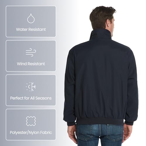 Weatherproof Men's Golf Jacket - Lightweight, Water-Resistant Windbreaker for Golf and Casual Wear