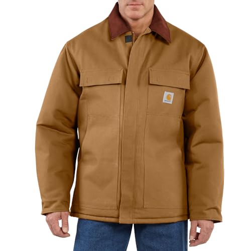 Carhartt Men's Loose Fit Firm Duck Insulated Coat
