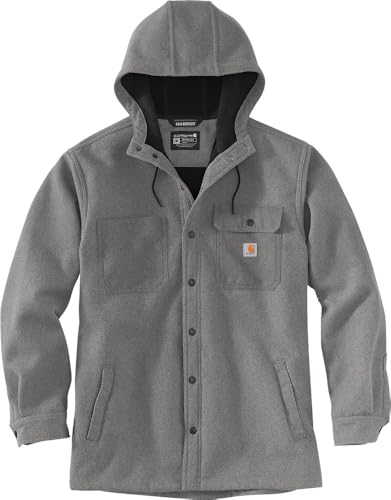 Carhartt Men's Heavyweight Hooded Rain Defender Jacket Relaxed Fit